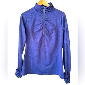 Kirkland Signature Athletic 1/4 Zip Long Sleeve Sz M